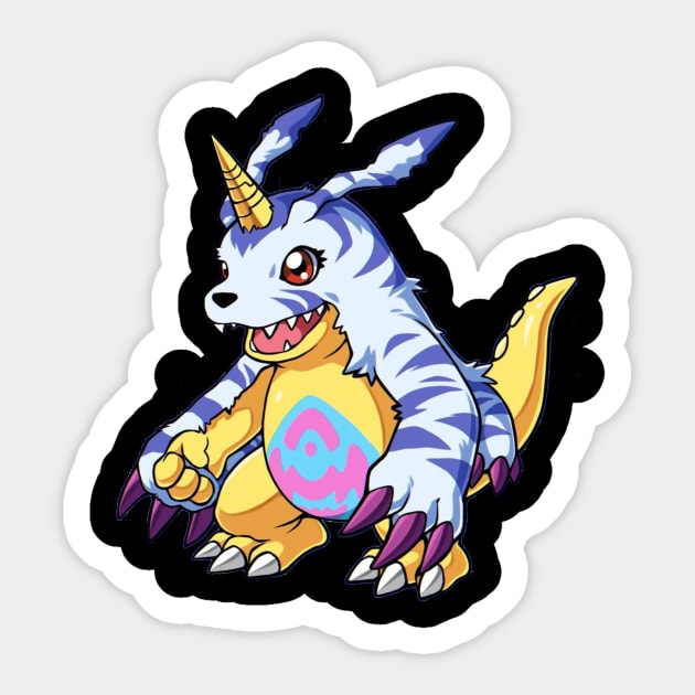 gabumon Sticker by fancy ghost